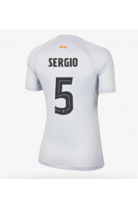 Fotbalové Dres Barcelona Sergio Busquets #5 Dámské Třetí Oblečení 2022-23 Krátký Rukáv